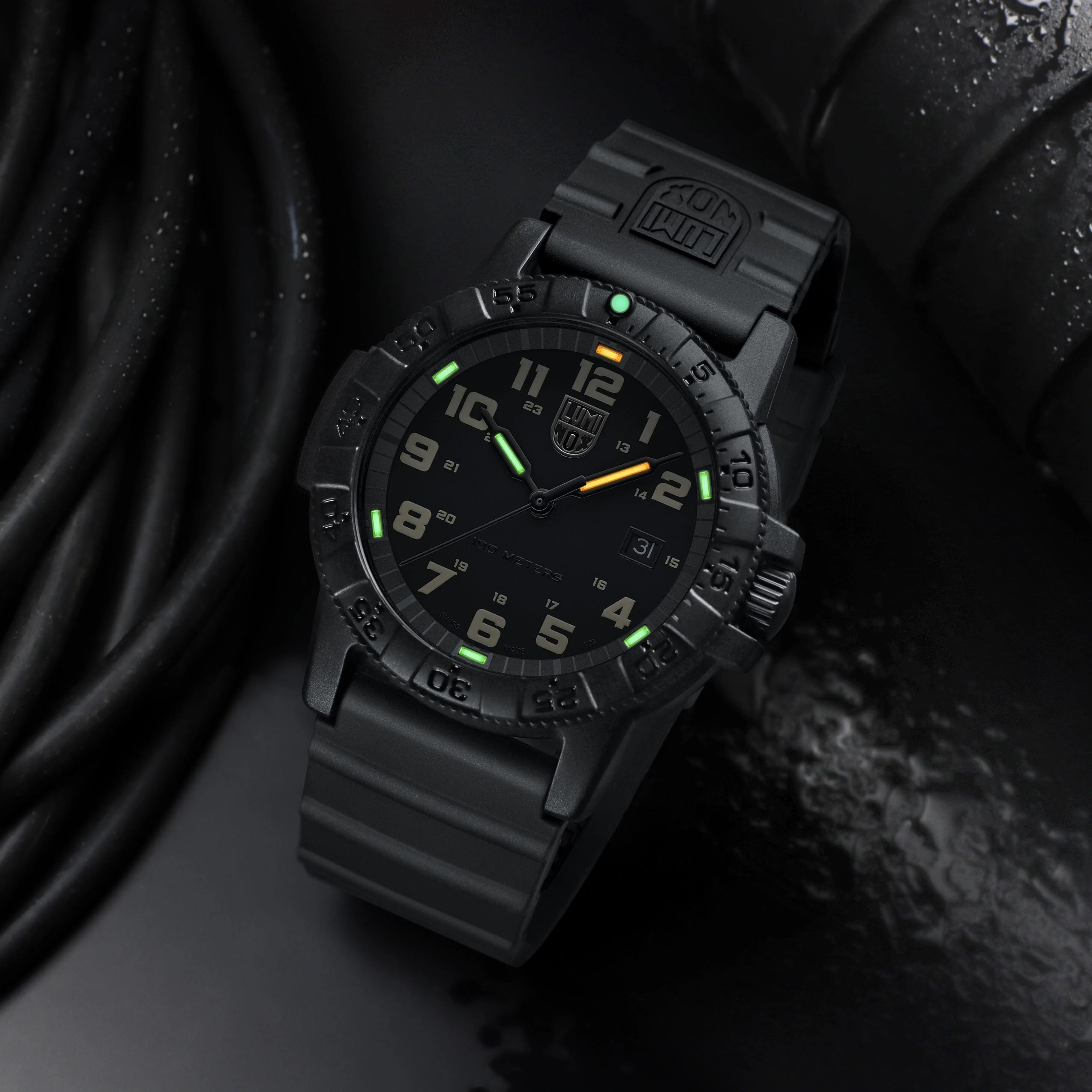 Leatherback SEA Turtle Giant , 44 mm, Outdoor Watch - 0330 - Image 3