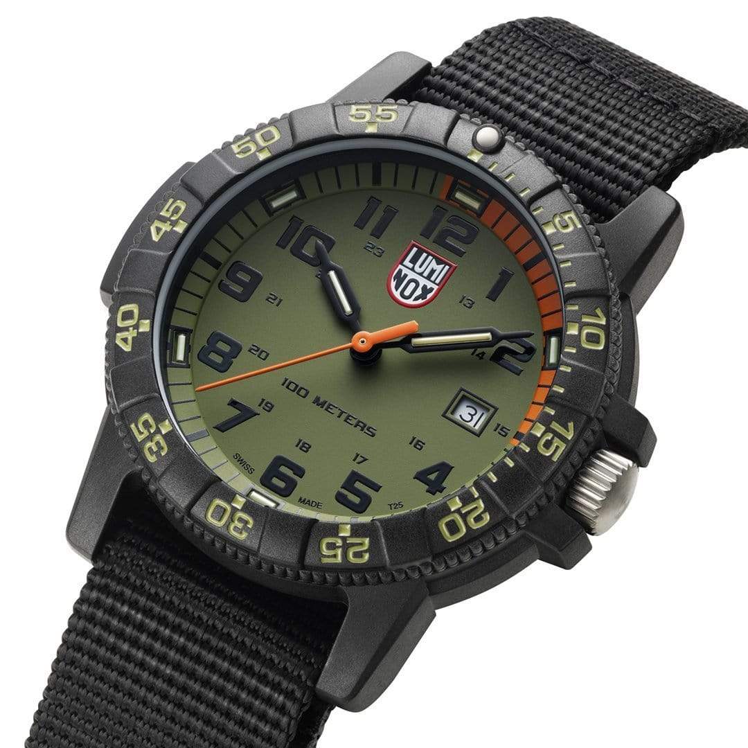 Leatherback SEA Turtle Giant, 44 mm, Outdoor Watch - 0337 - Image 4