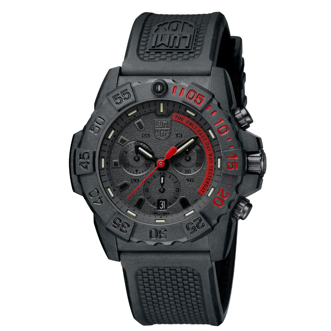 Navy SEAL Chronograph, 45 mm, Military Dive Watch - 3581.EY - Image 6