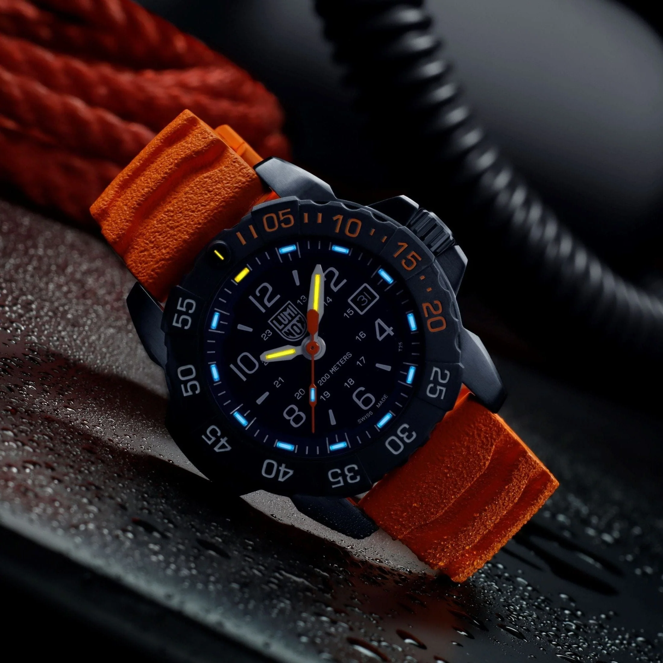 Navy SEAL Foundation Back To The Blue, 45 mm, Military Dive Watch - XS.3253.CBNSF.SET - Image 3