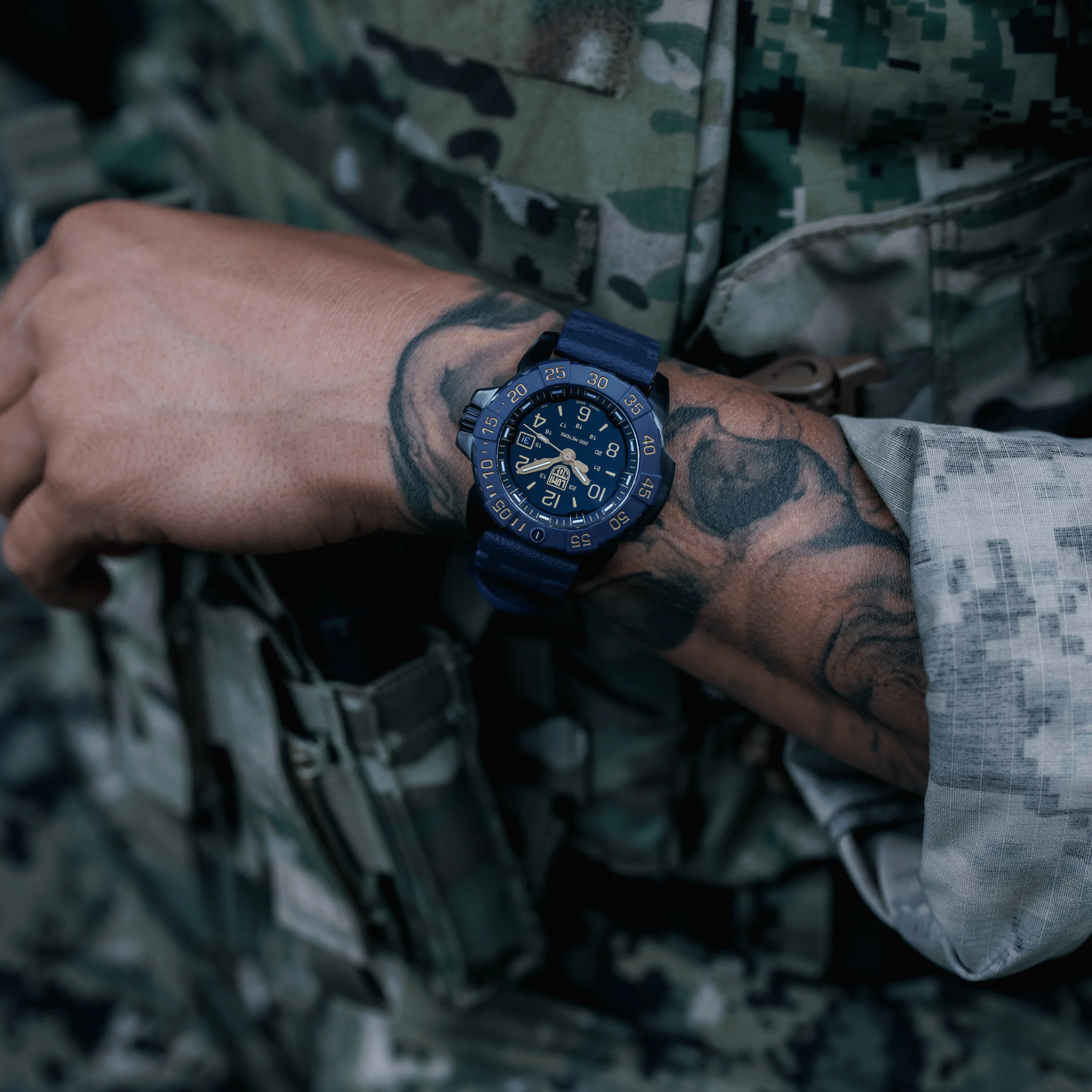 Navy SEAL Foundation Back To The Blue, 45 mm, Military Dive Watch - 3255.CB.NSF - Image 9